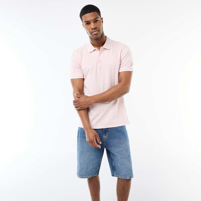 Remera con bordado en el pecho ROSA