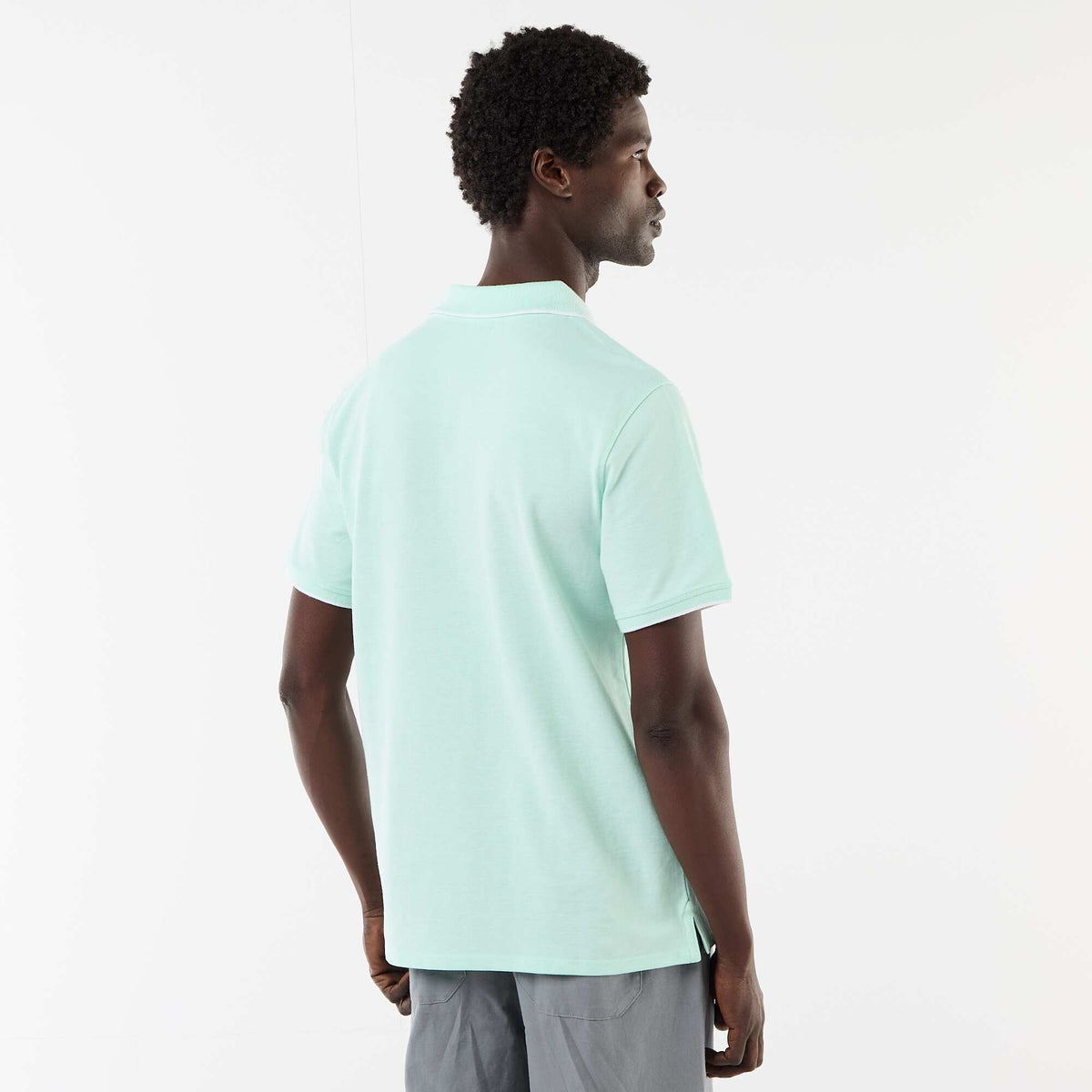 Remera con bordado en el pecho VERDE