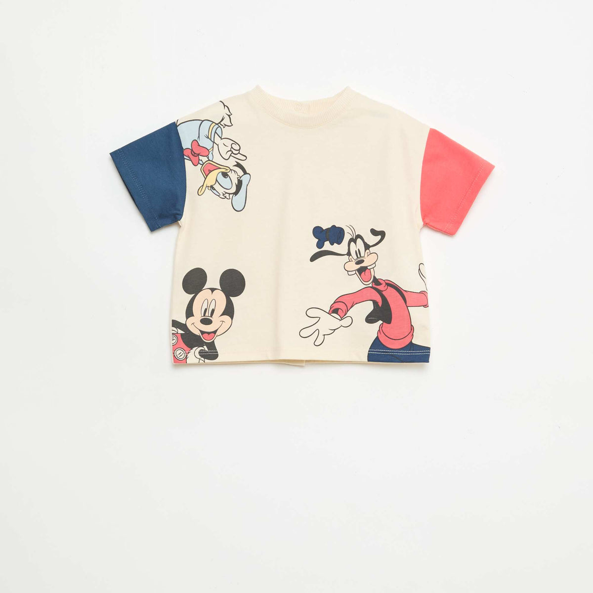 Camiseta 'Disney' de manga corta BEIGE