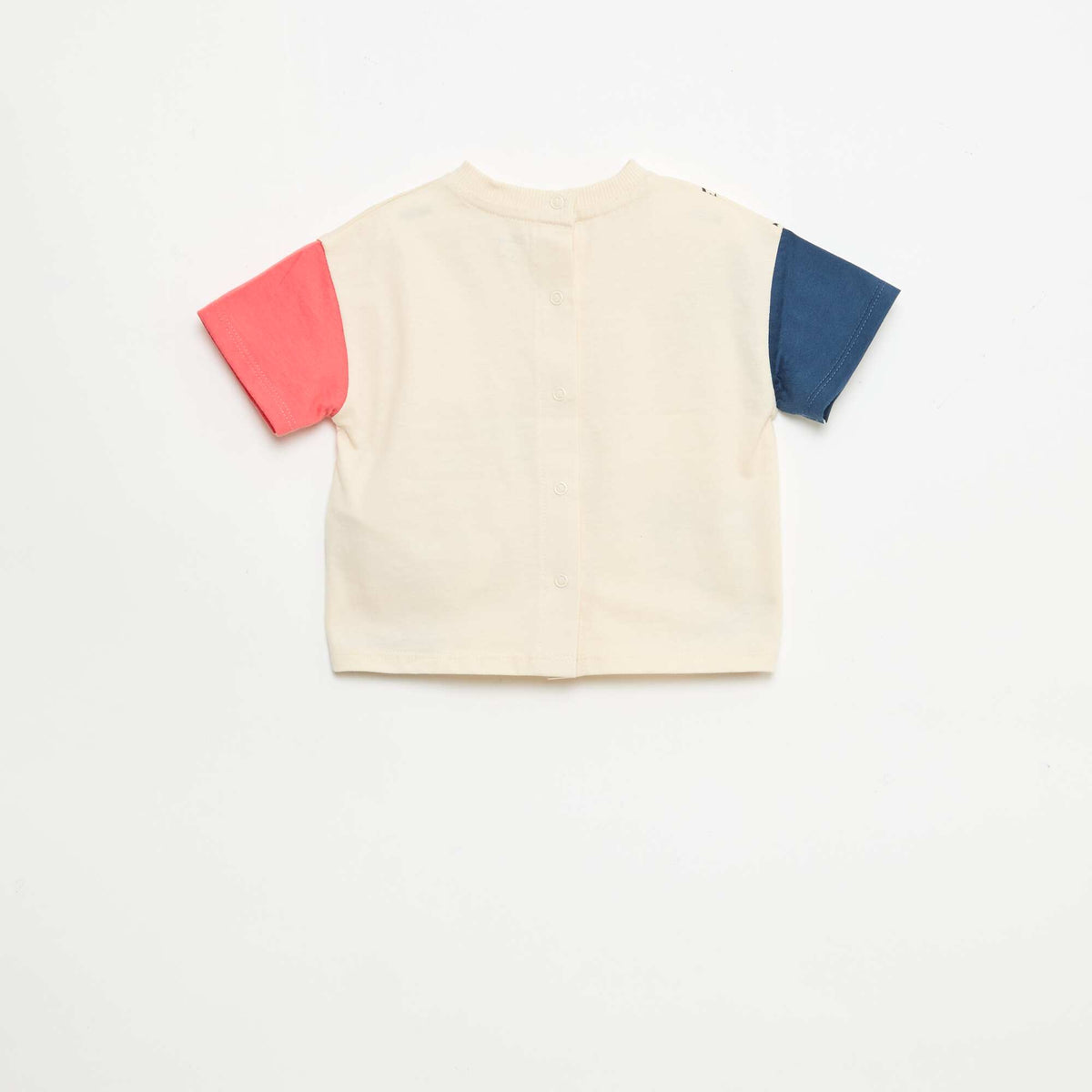 Camiseta 'Disney' de manga corta BEIGE