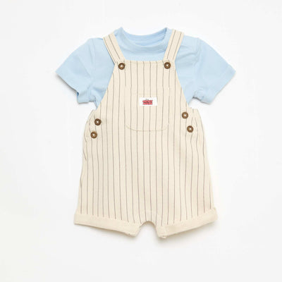 Conjunto camiseta + enterito 'Disney' 'Mickey' - 2 piezas AZUL