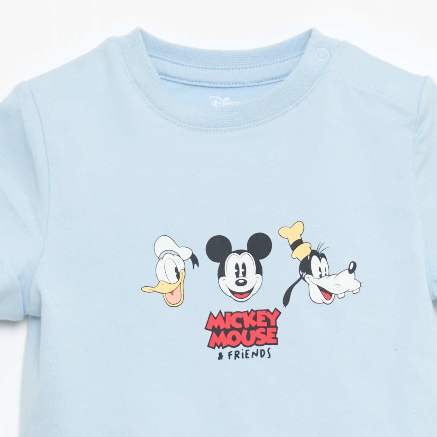 Conjunto camiseta + enterito 'Disney' 'Mickey' - 2 piezas AZUL