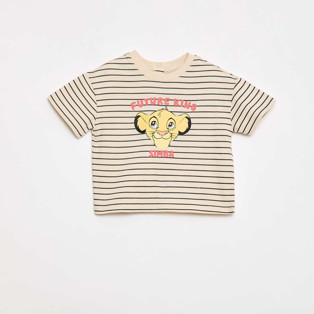Camiseta 'Disney' de manga corta BLANCO