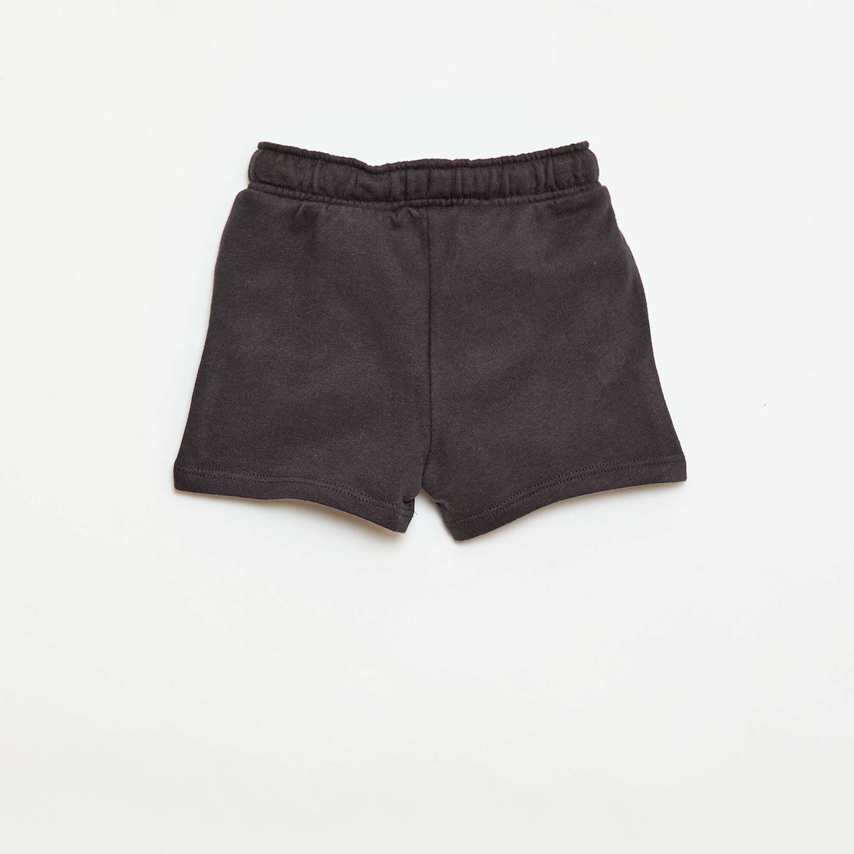Pantalón corto 'Disney' en felpa perchada NEGRO