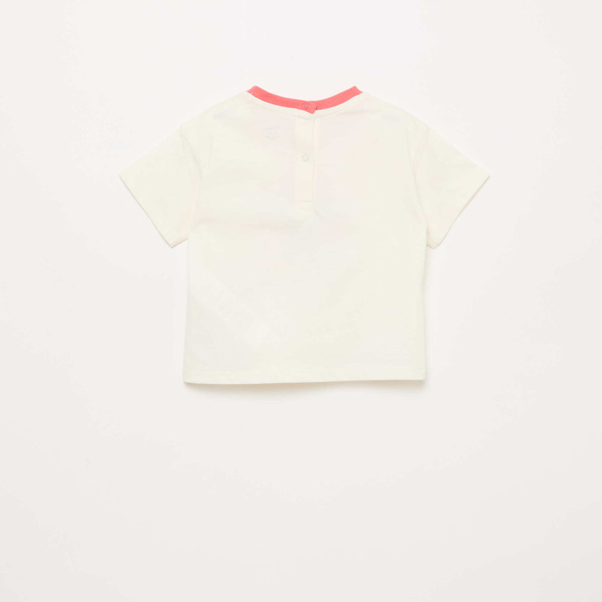 Camiseta estampada 'Mickey' de manga corta BLANCO