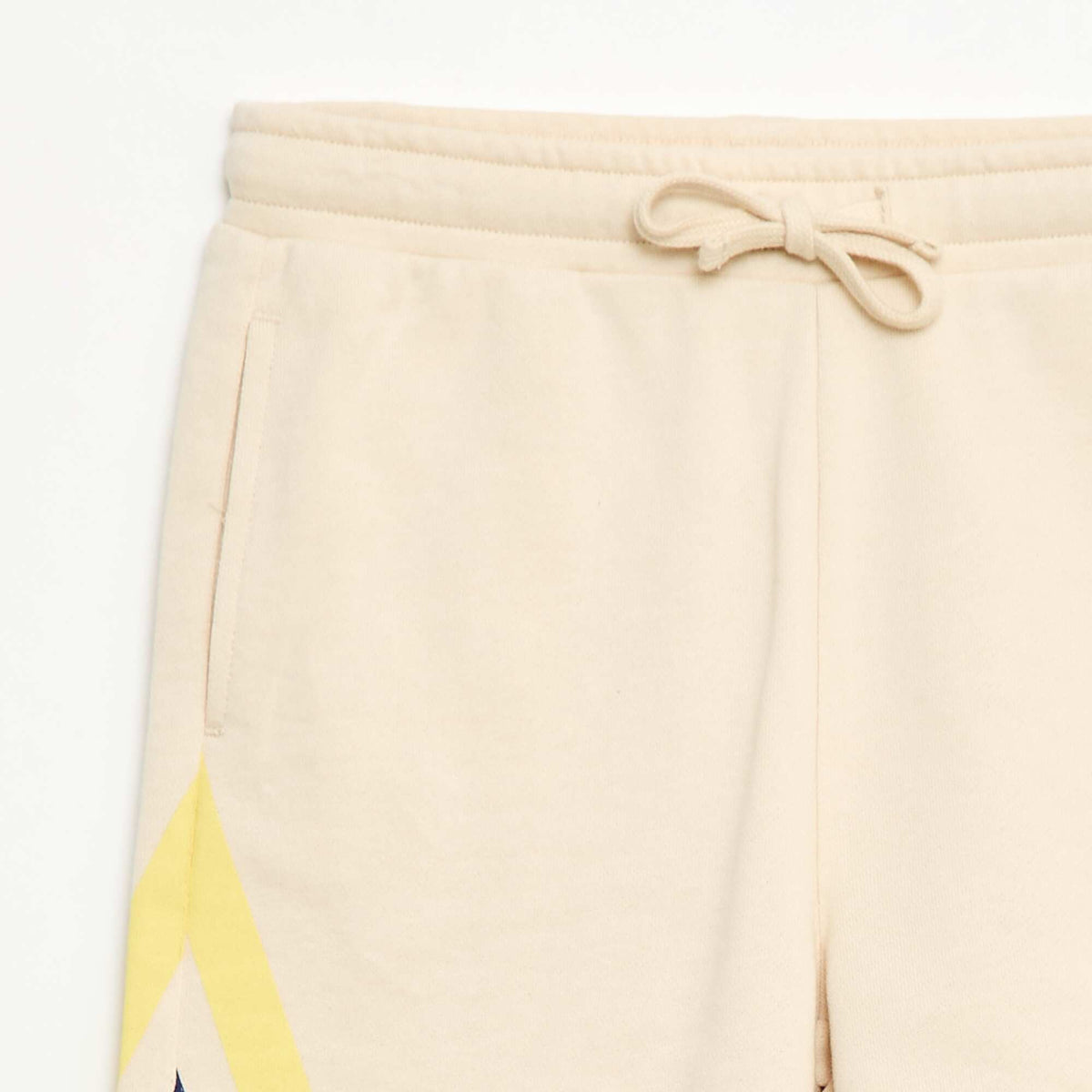 Pantalón corto Estampado Gráfico BLANCO