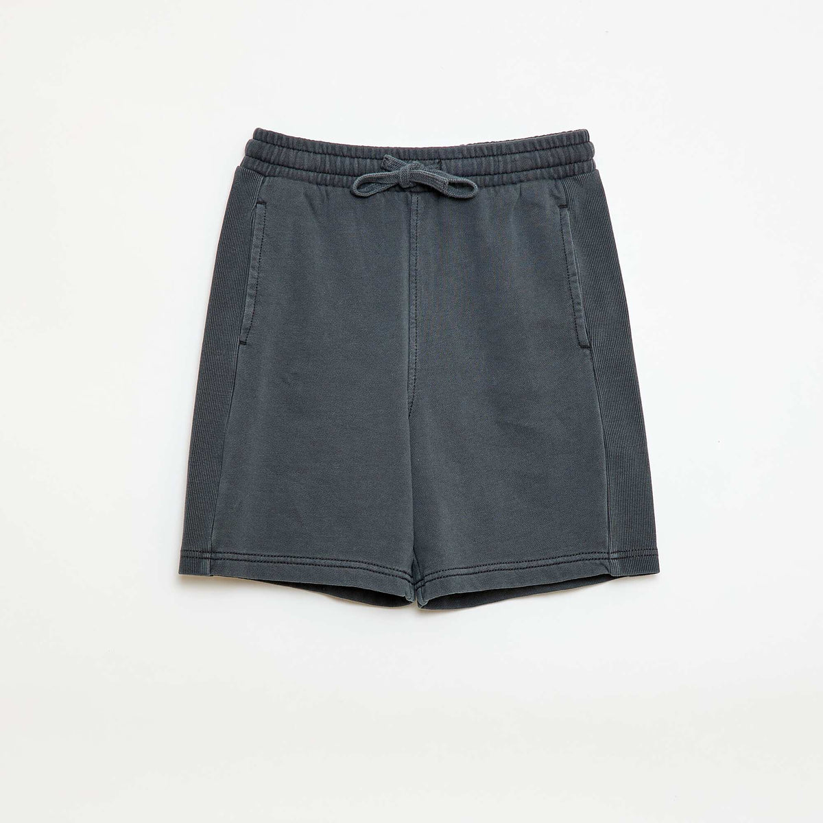 Pantalón corto de felpa ligera NEGRO