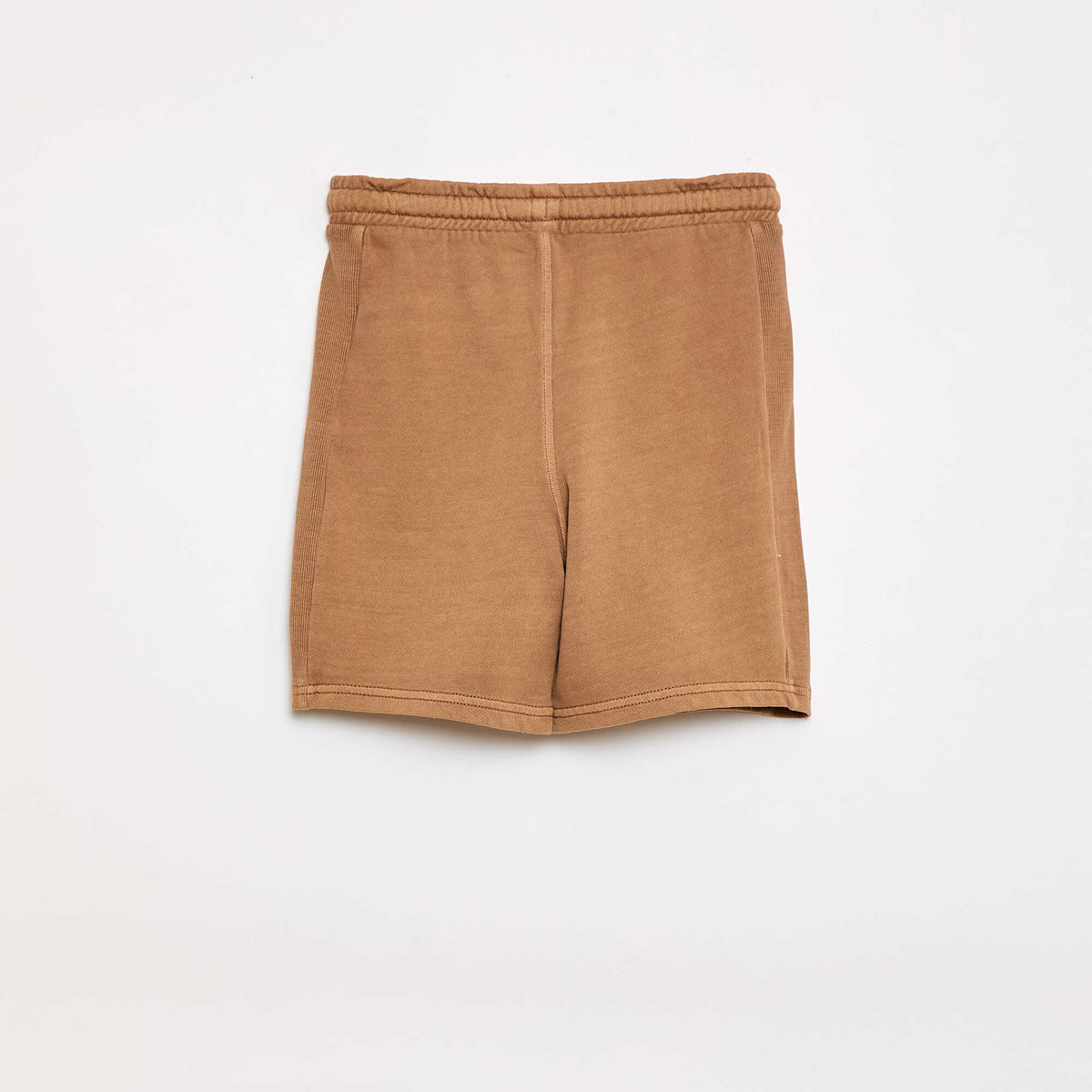 Pantalón corto de felpa ligera BEIGE