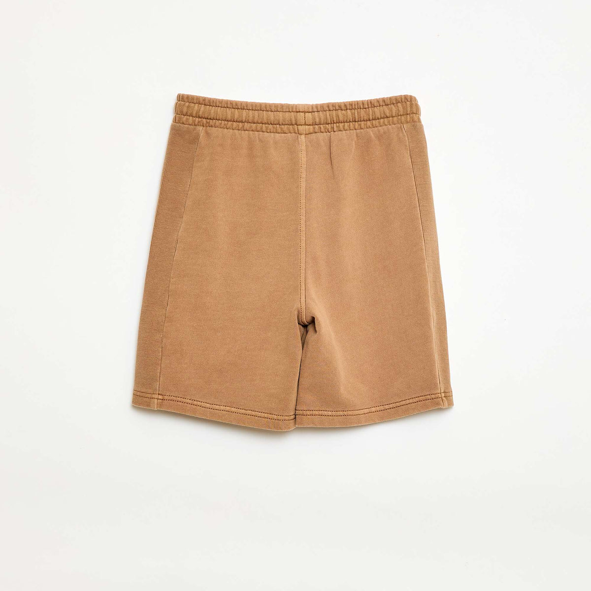 Pantalón corto de felpa ligera BEIGE