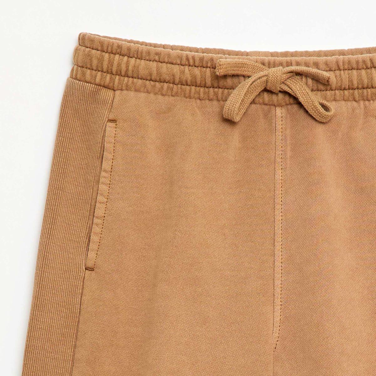 Pantalón corto de felpa ligera BEIGE