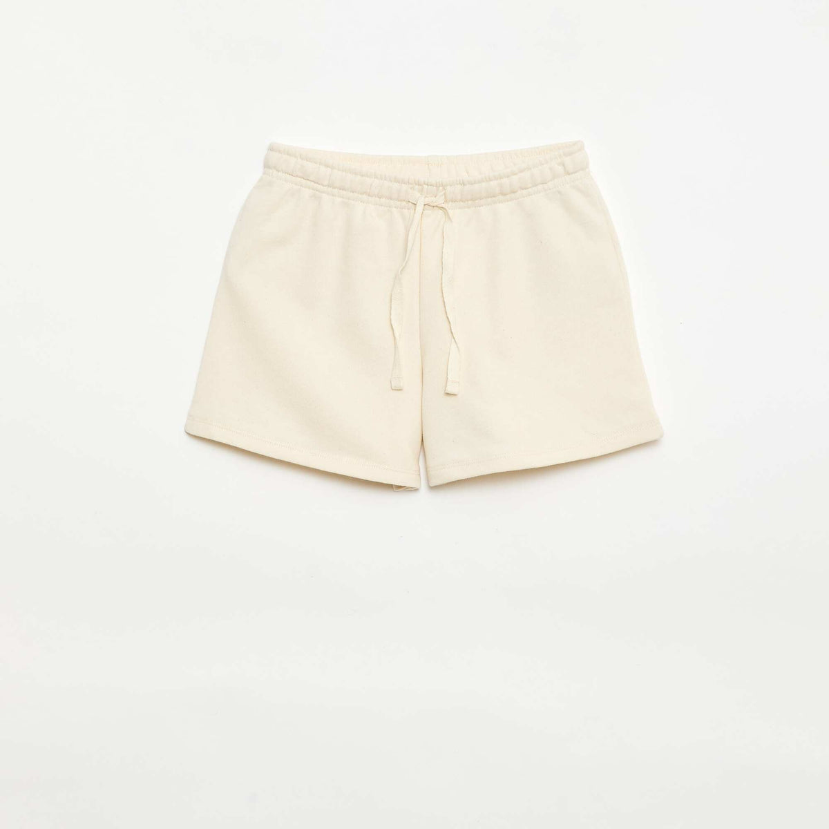 Pack de 2 pantalones cortos de algodón BEIGE