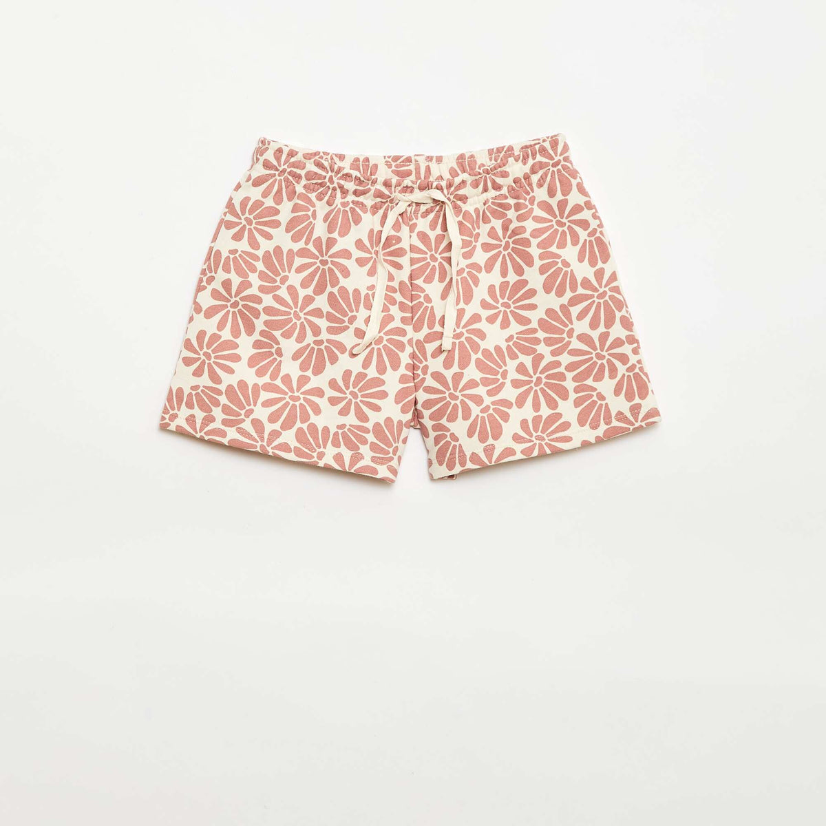Pack de 2 pantalones cortos de algodón BEIGE