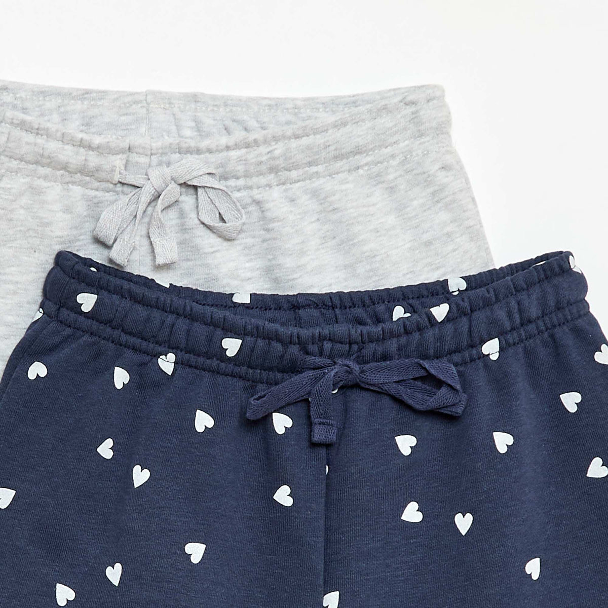 Pack de 2 pantalones cortos de algodón AZUL