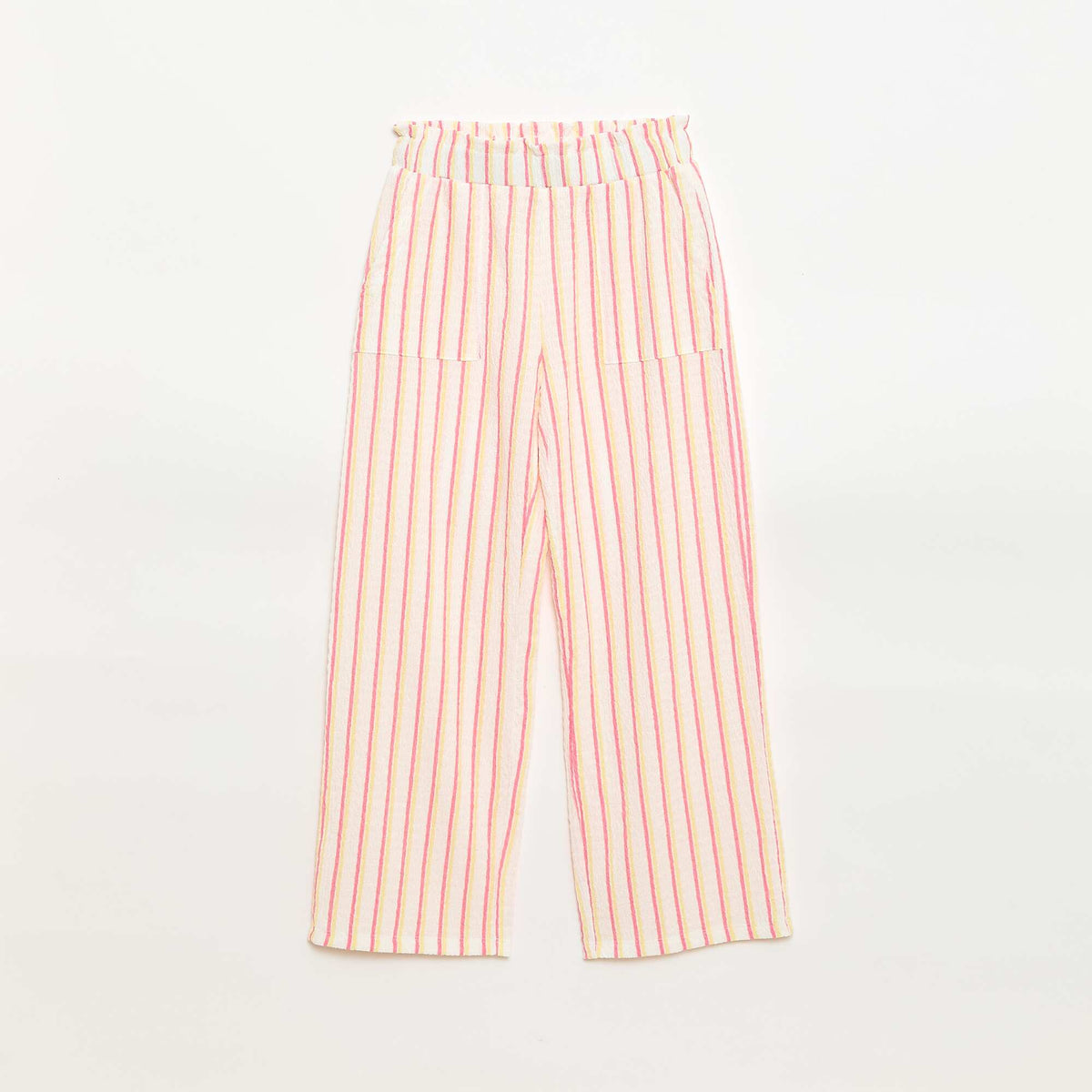 Conjunto de rayas camiseta + pantalón - 2 piezas BEIGE