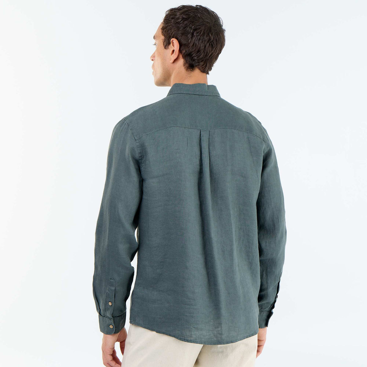 Camisa de lino KAKI