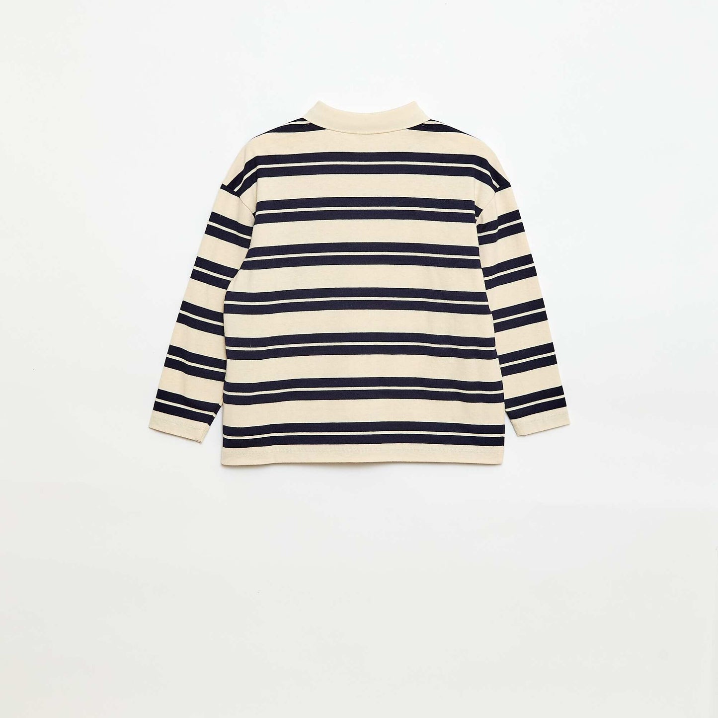 Remera oversize a rayas AZUL