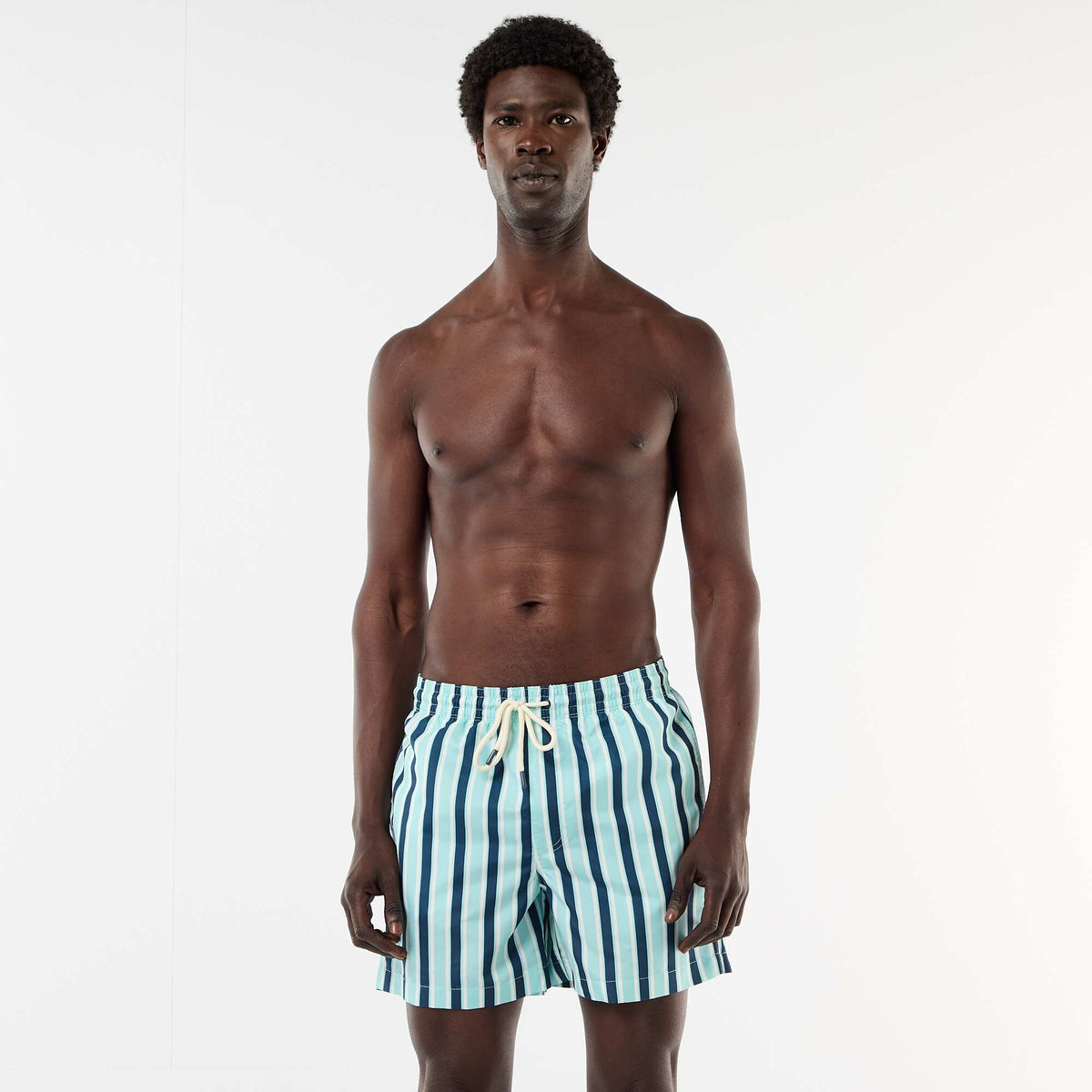 Bañador con estampado AZUL