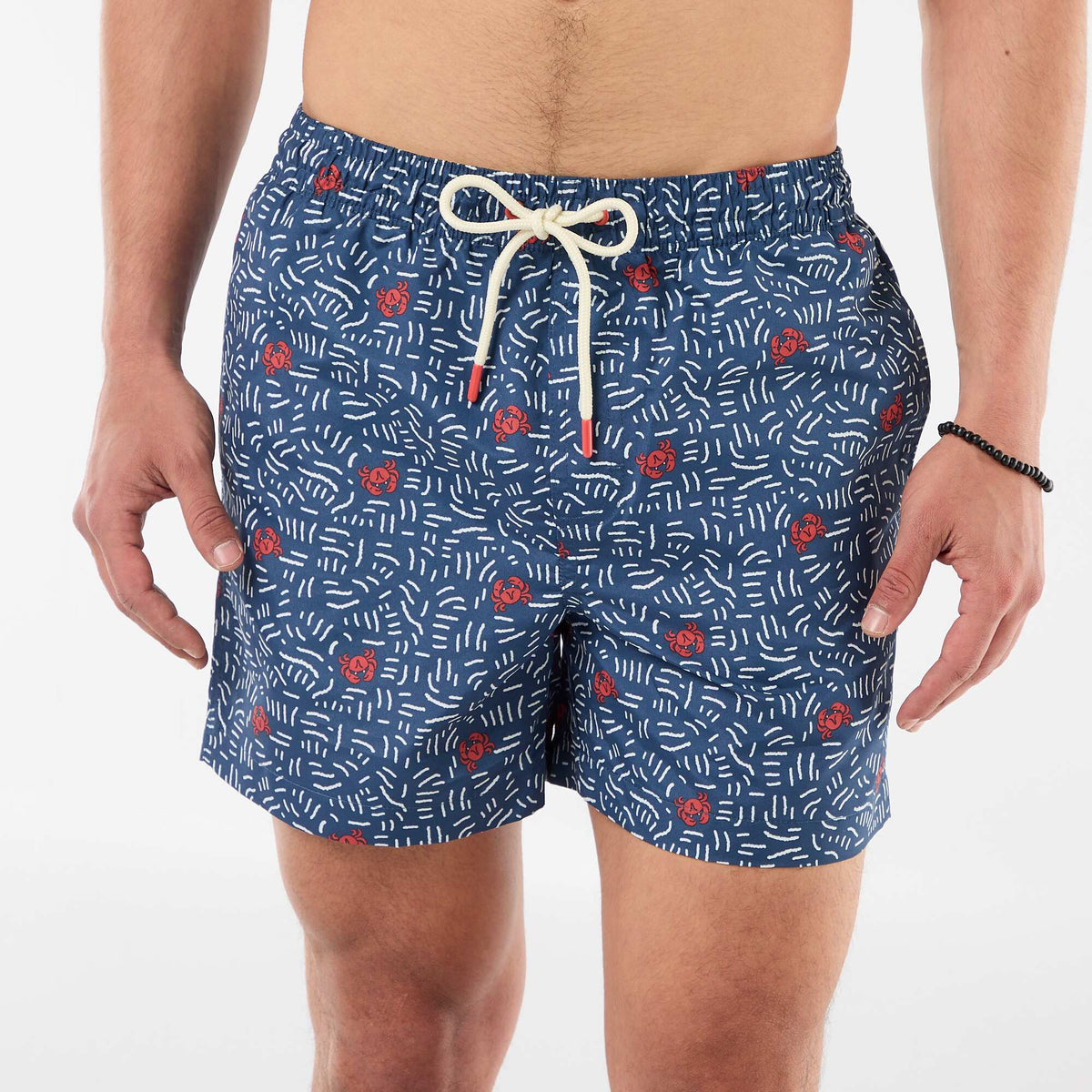 Bañador con estampado AZUL