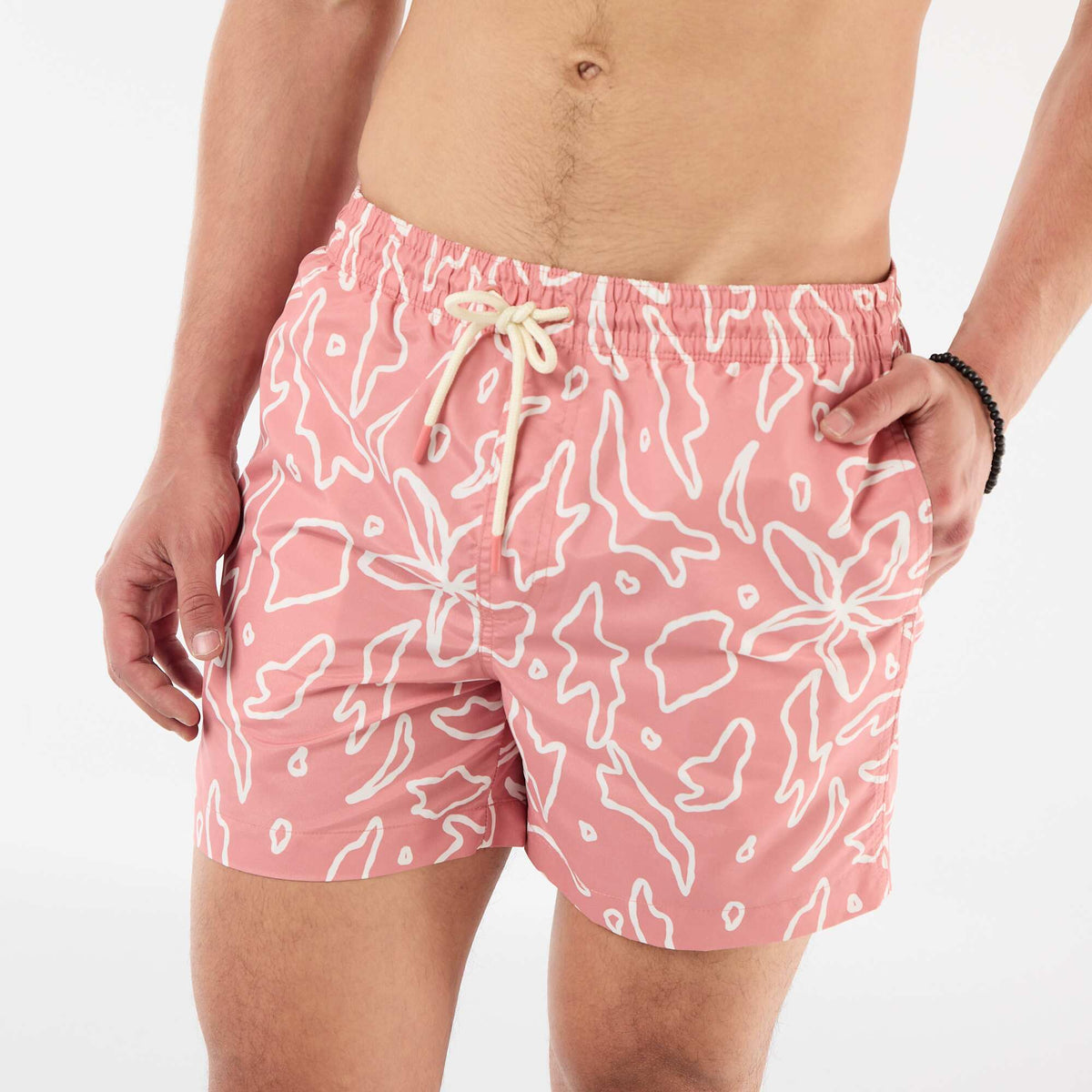 Bañador con estampado ROJO