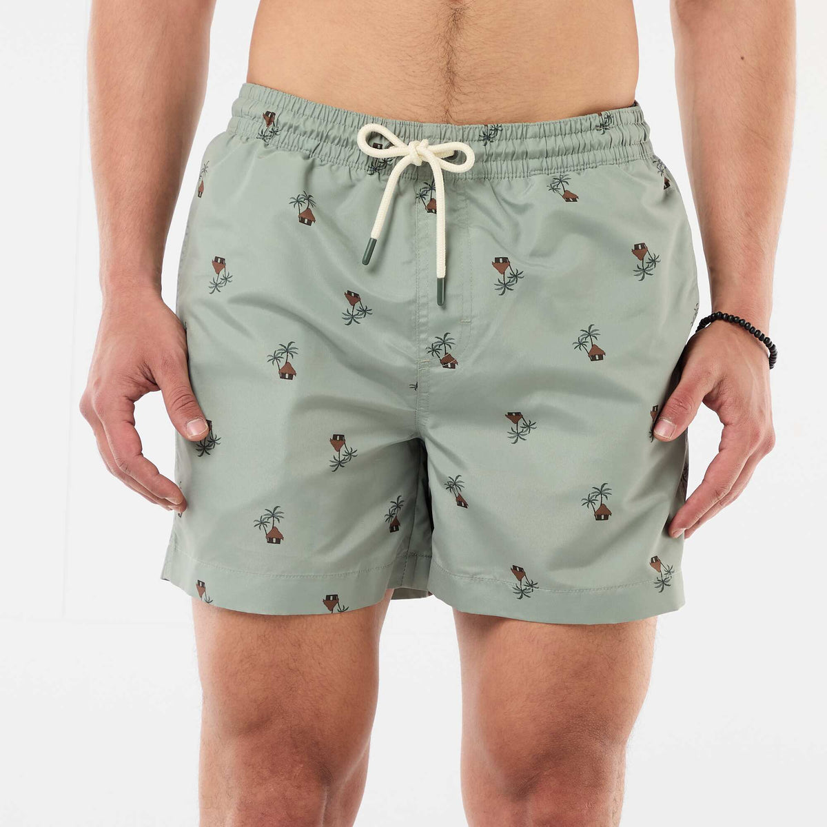Bañador con estampado KAKI