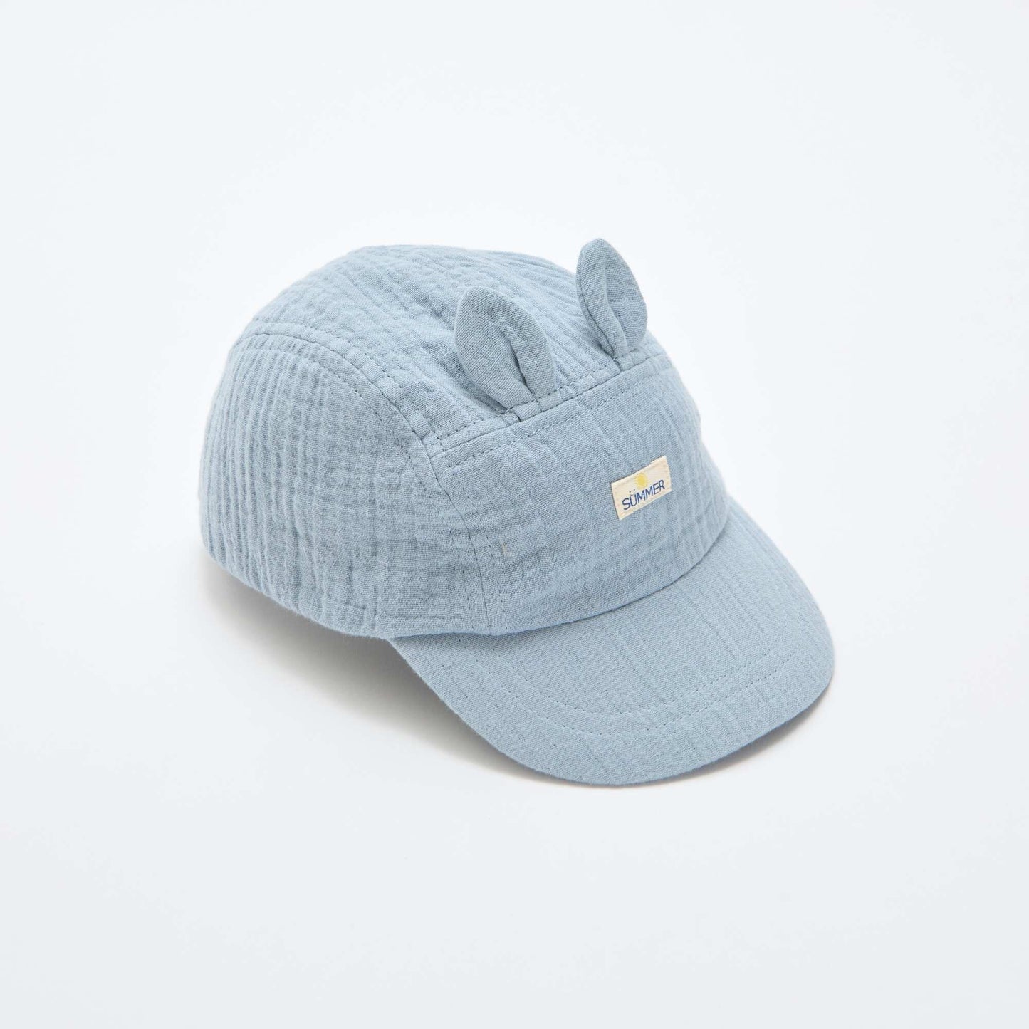 Gorra de gasa de algodón AZUL