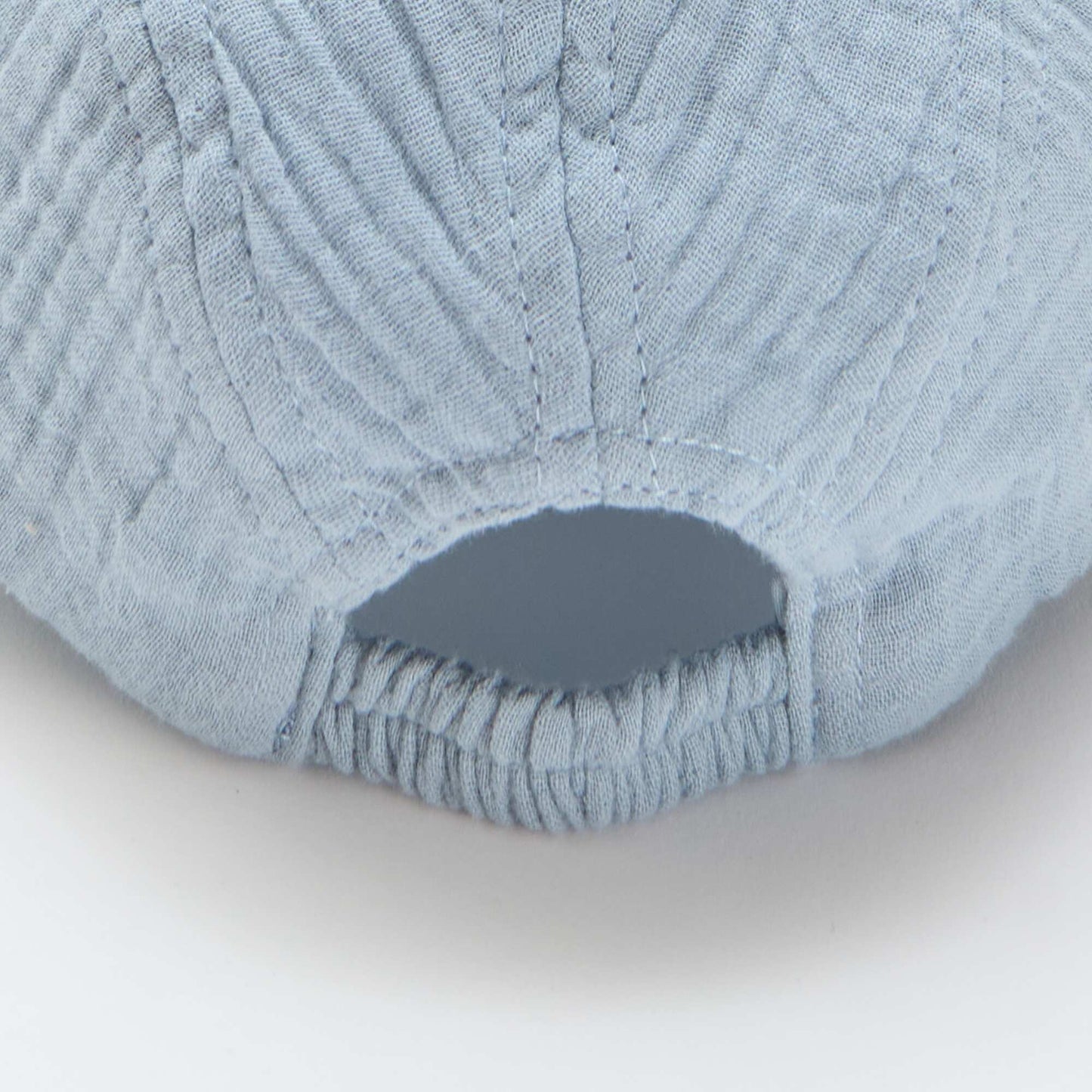 Gorra de gasa de algodón AZUL