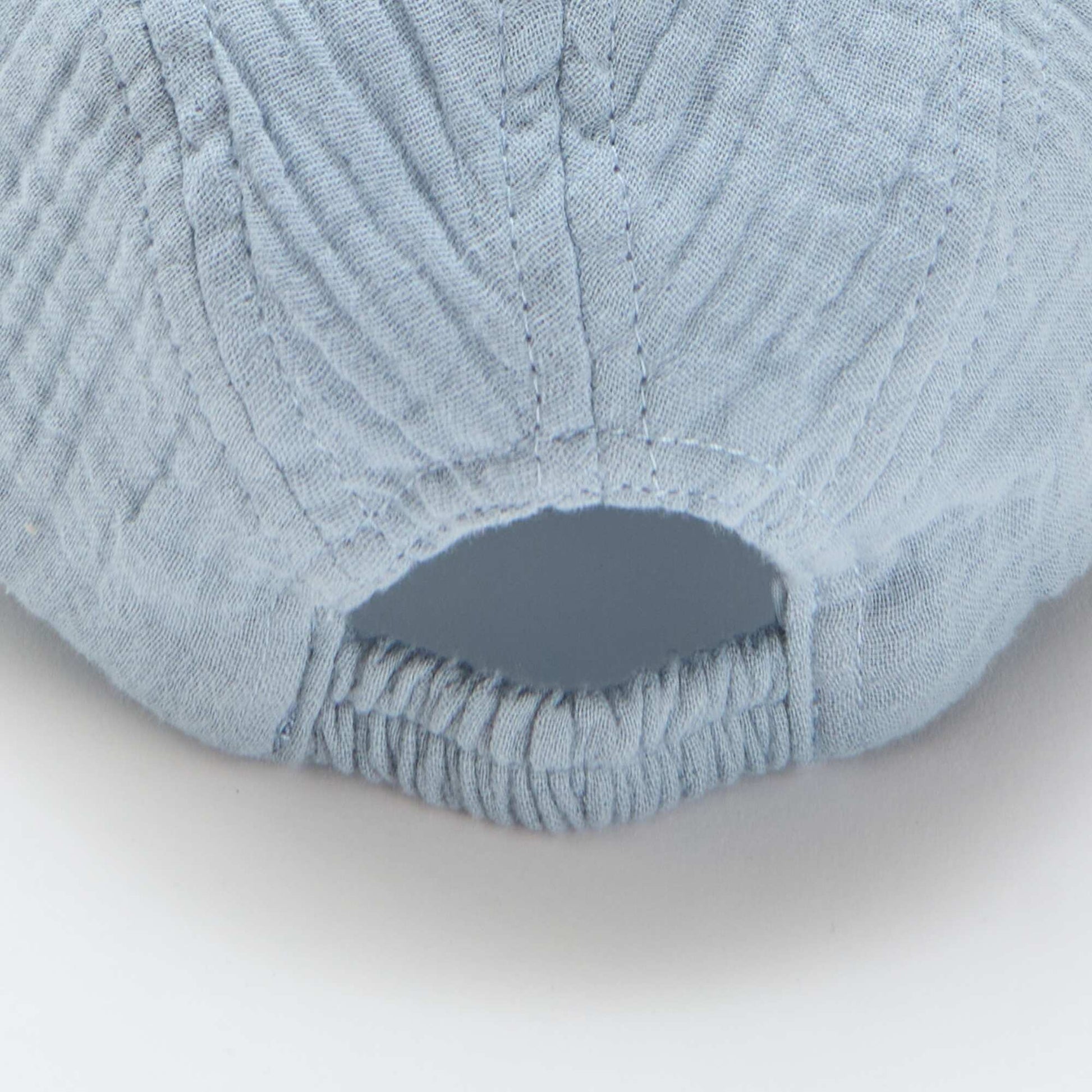 Gorra de gasa de algodón AZUL