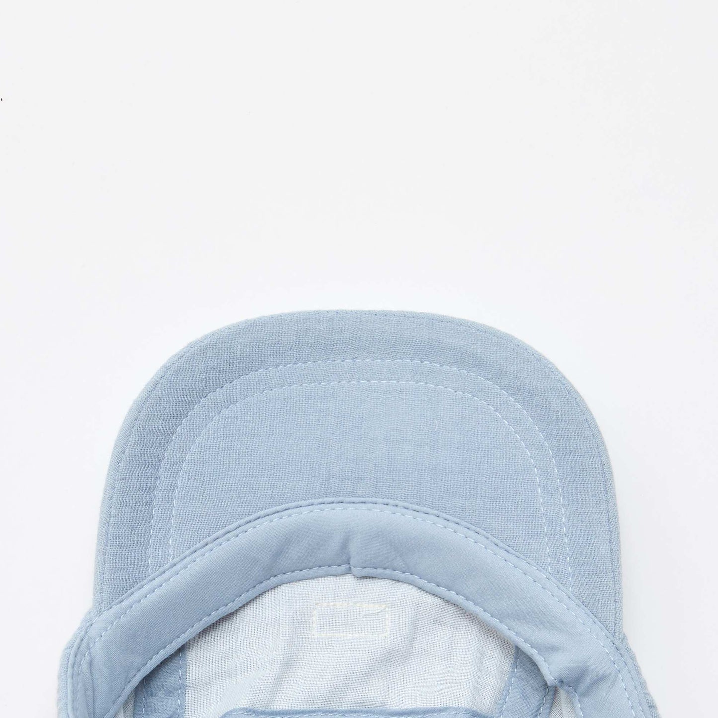 Gorra de gasa de algodón AZUL