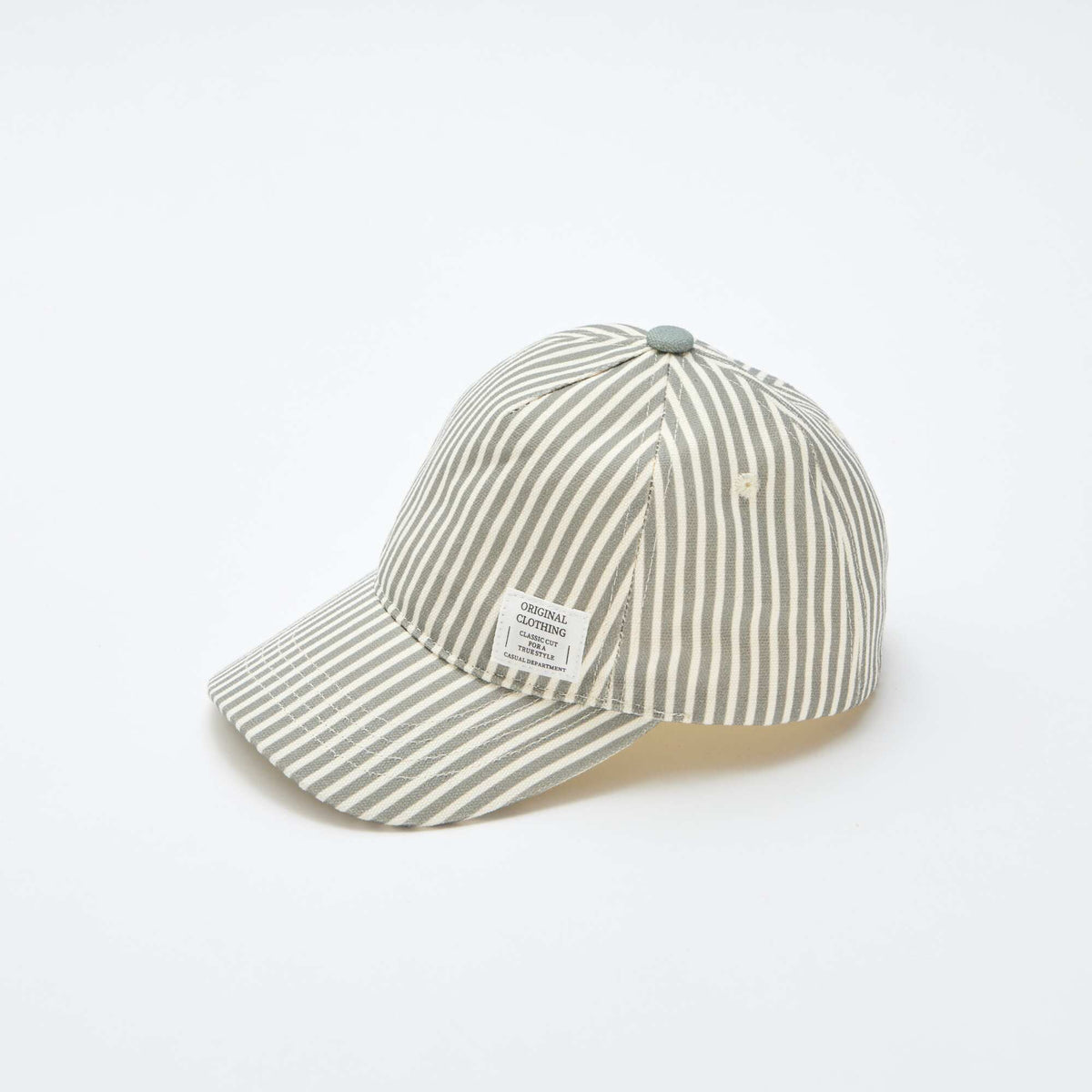 Gorra de rayas VERDE