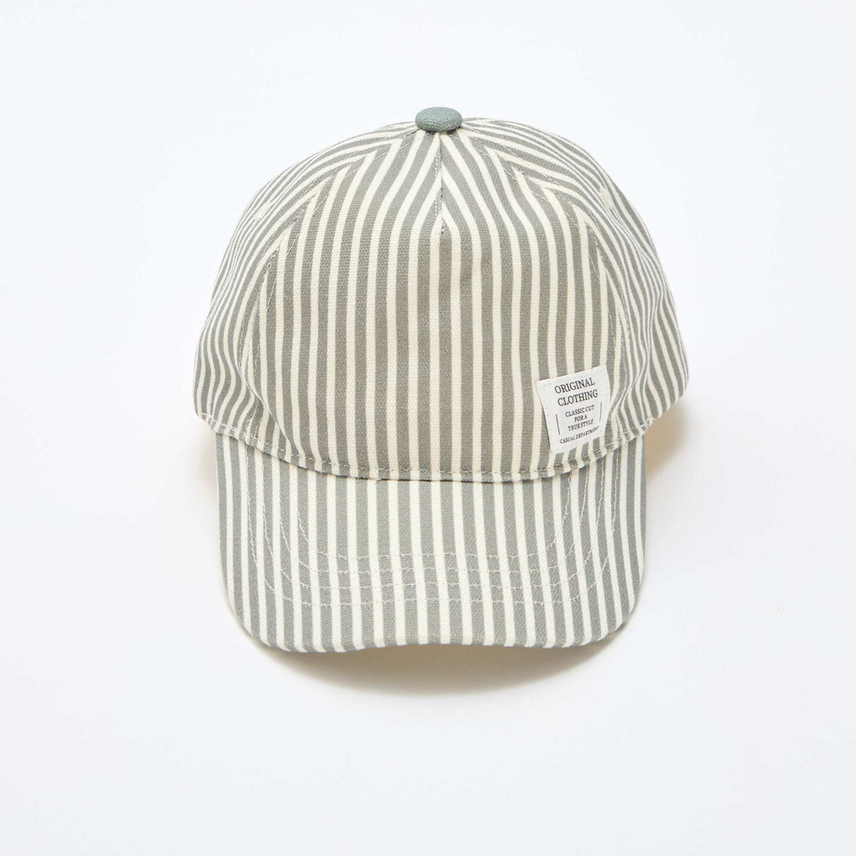 Gorra de rayas VERDE