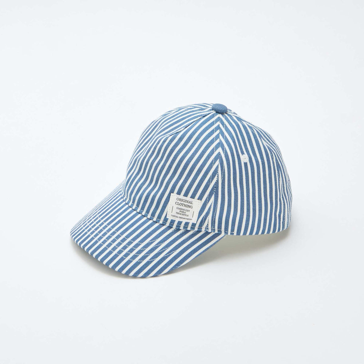 Gorra de rayas AZUL
