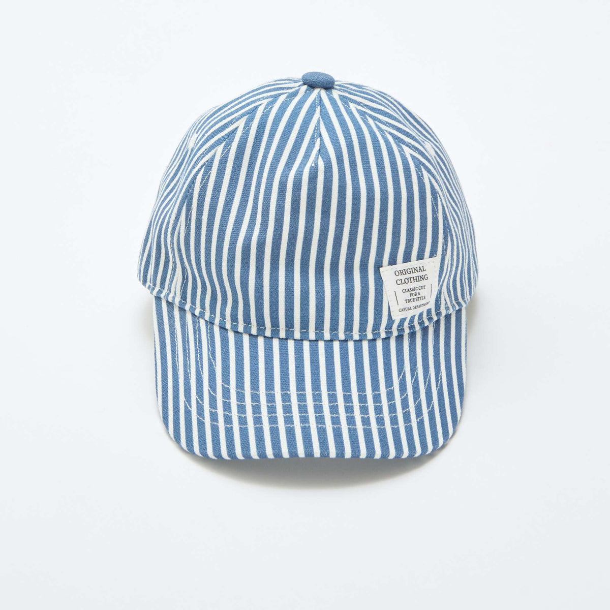 Gorra de rayas AZUL