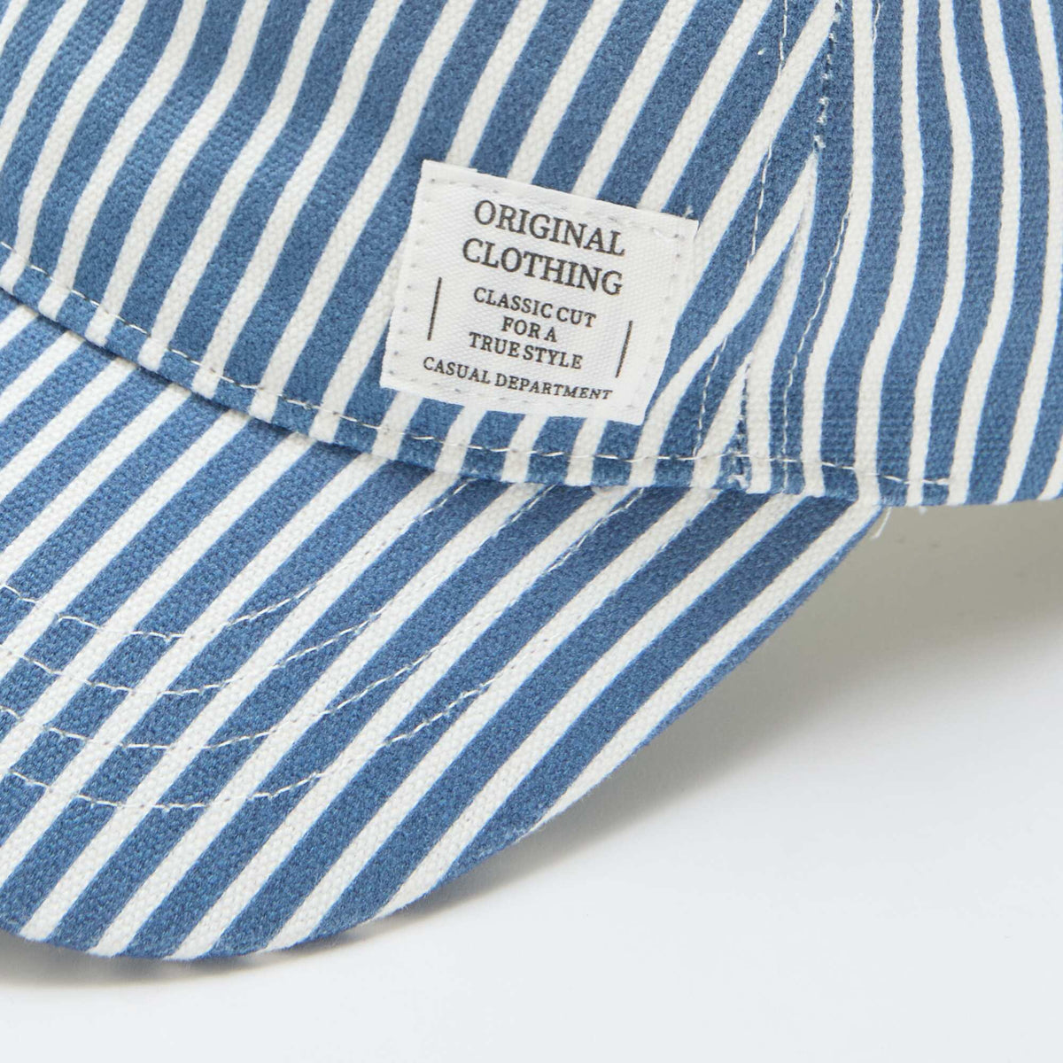 Gorra de rayas AZUL