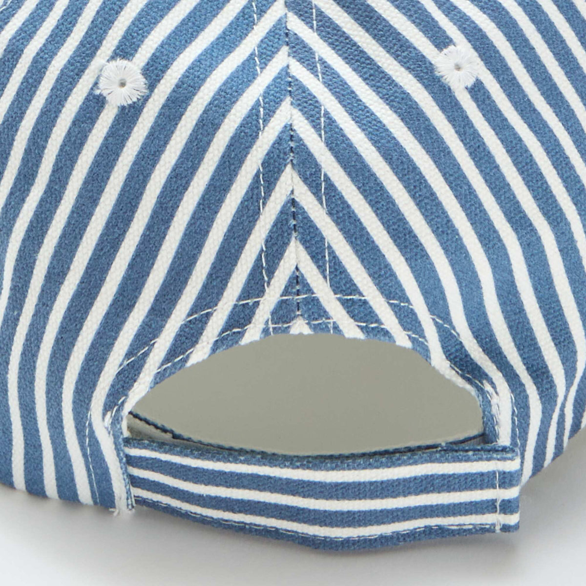 Gorra de rayas AZUL