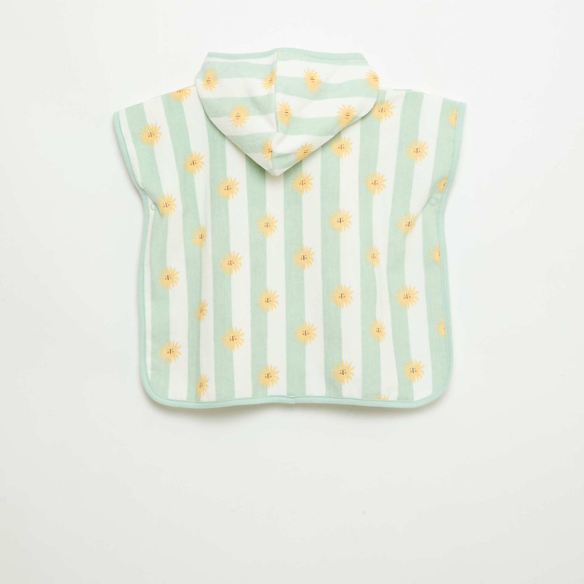 Capa de baño con capucha VERDE