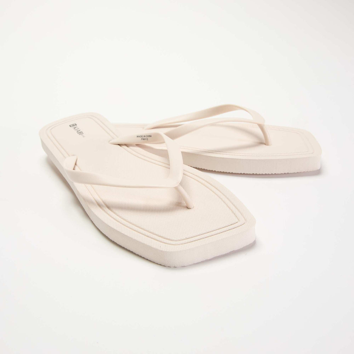 Chanclas lisas BEIGE