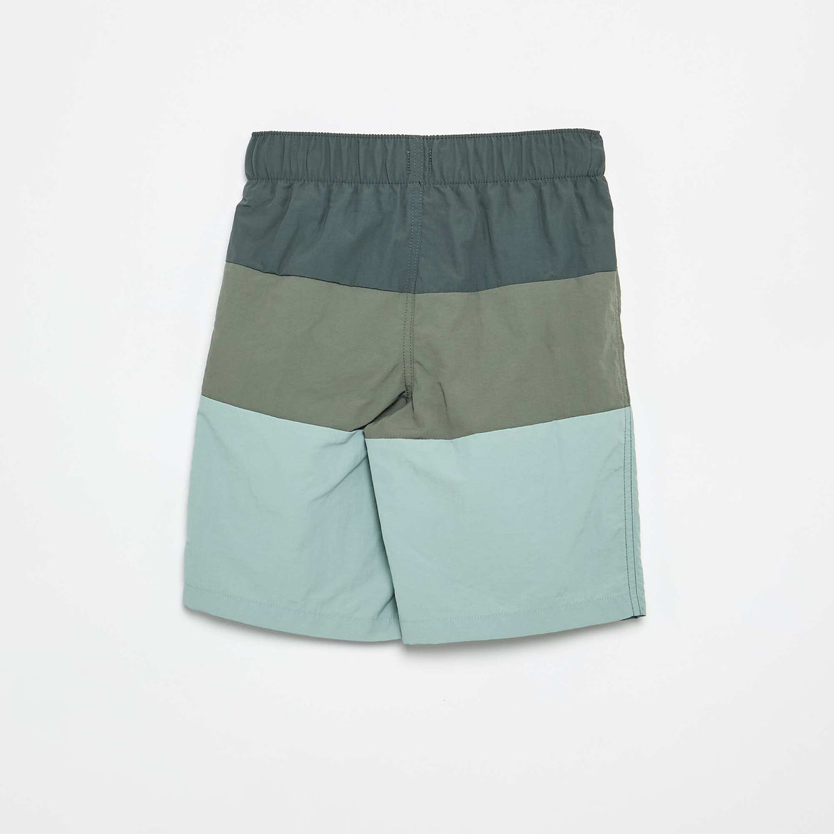 Bañador largas de rayas KAKI