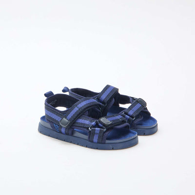 Sandalias azules con velcro AZUL