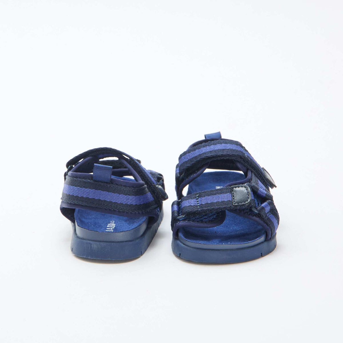 Sandalias azules con velcro AZUL