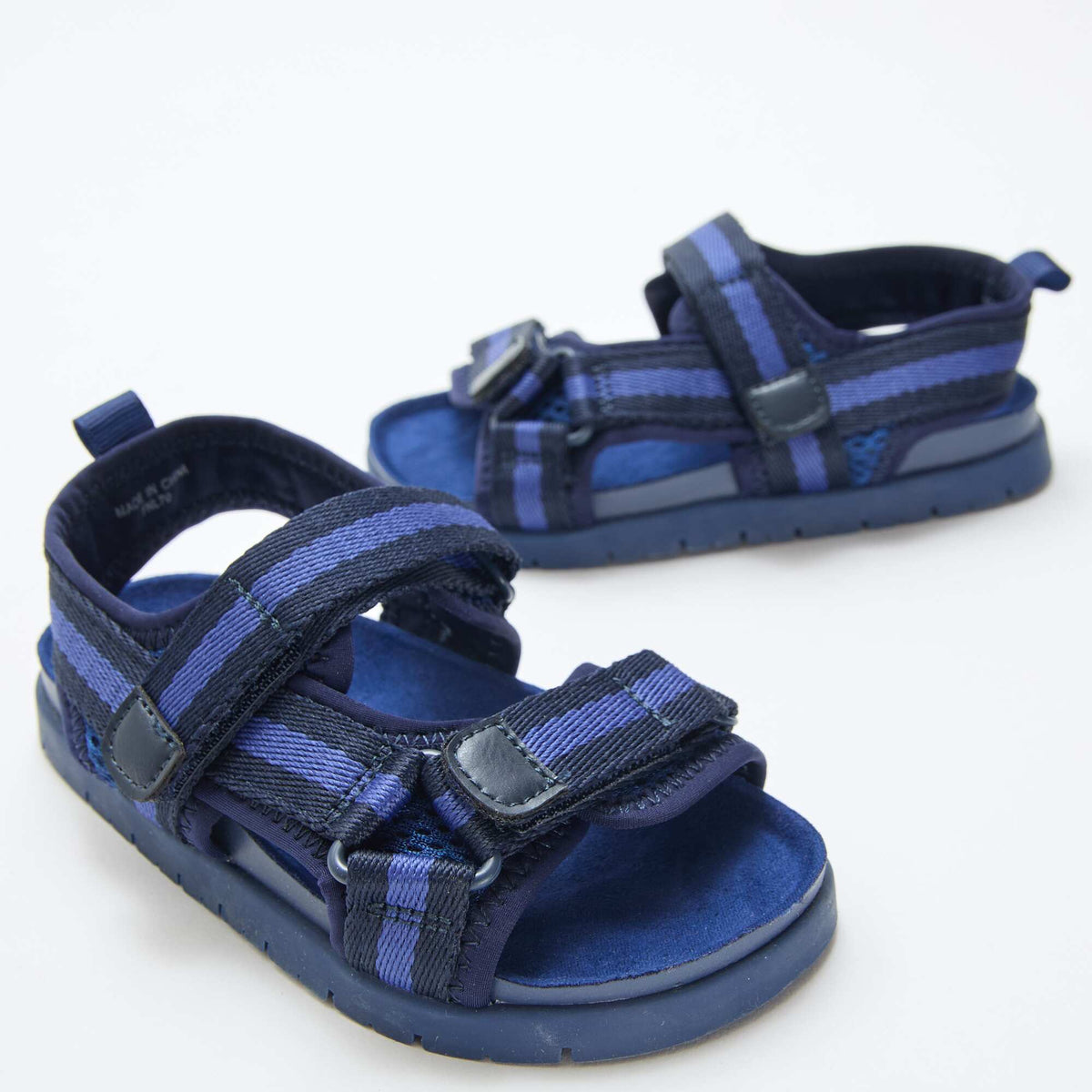 Sandalias azules con velcro AZUL