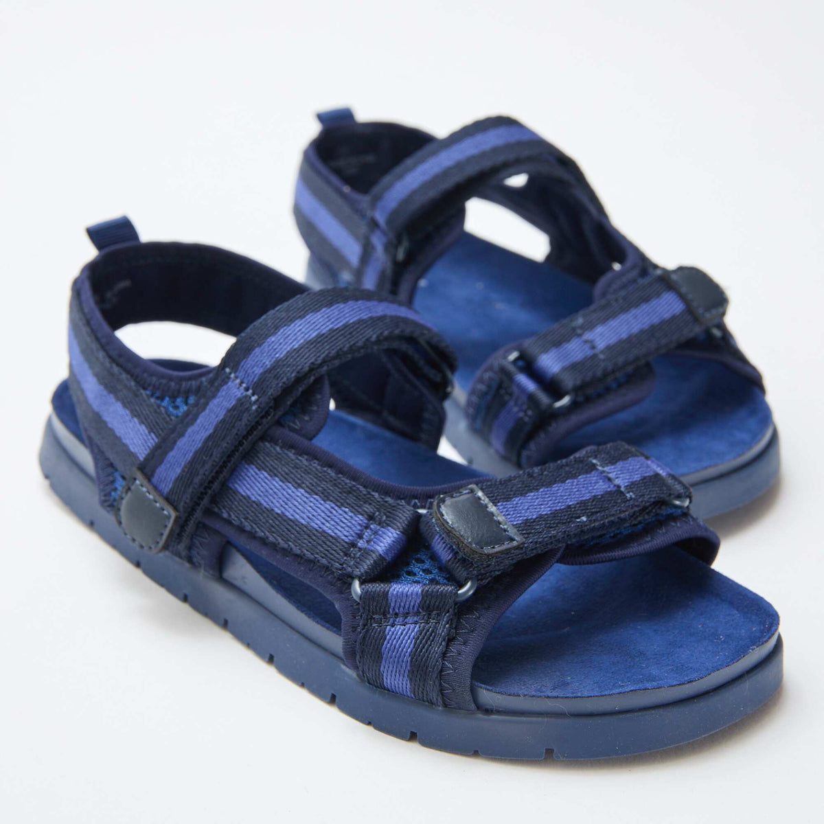 Sandalias con velcro azules AZUL