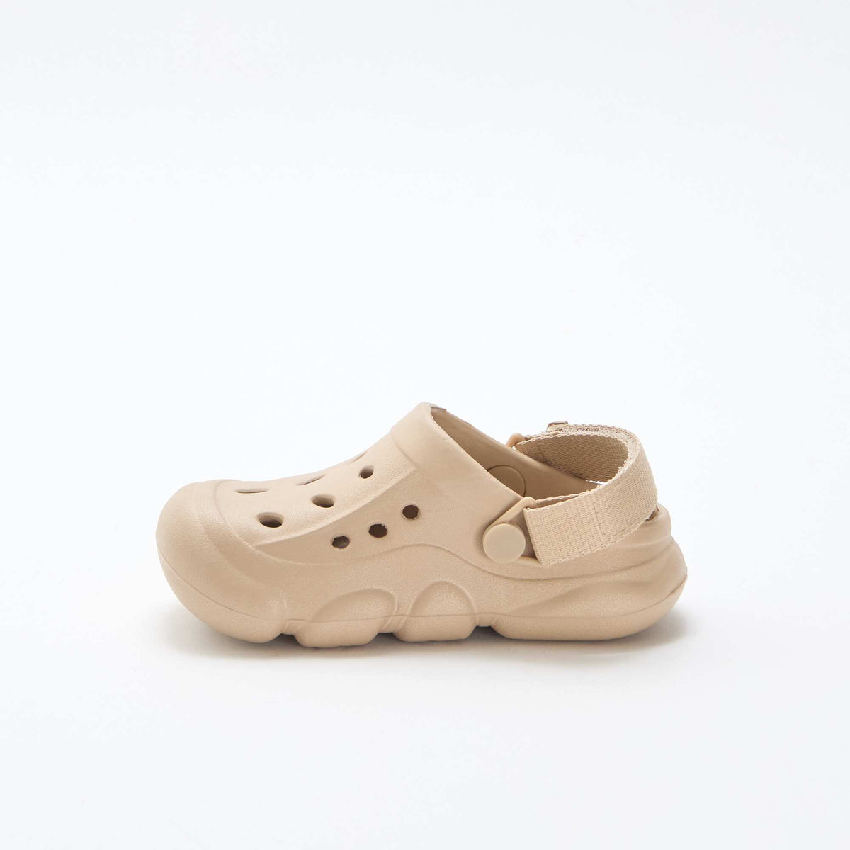 Zuecos cerrados de playa lisos BEIGE