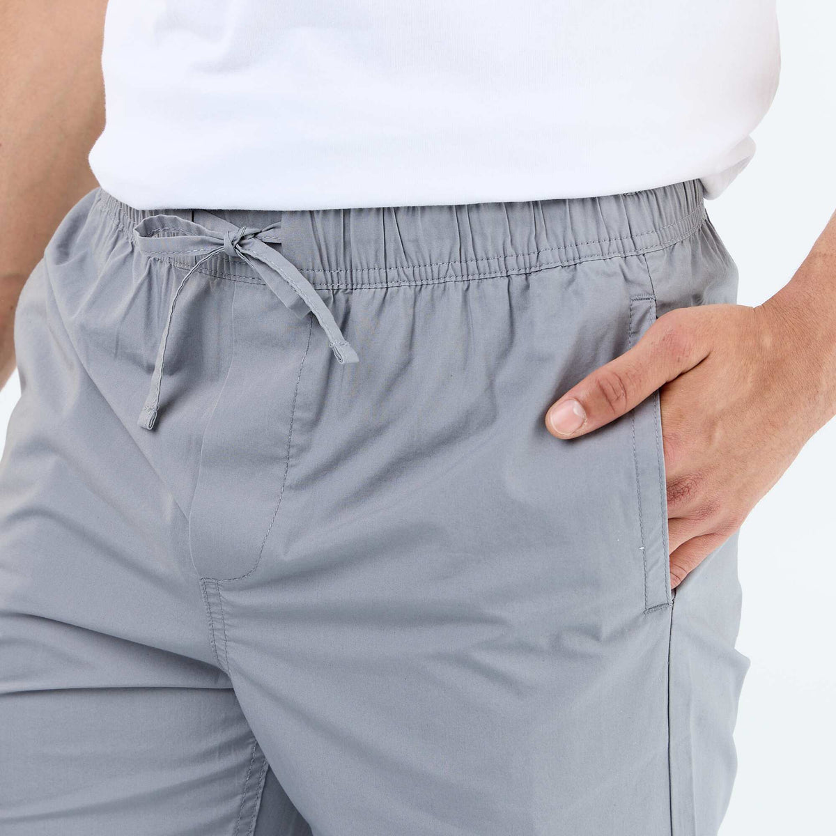 Pantalón de vestir de popelina GRIS
