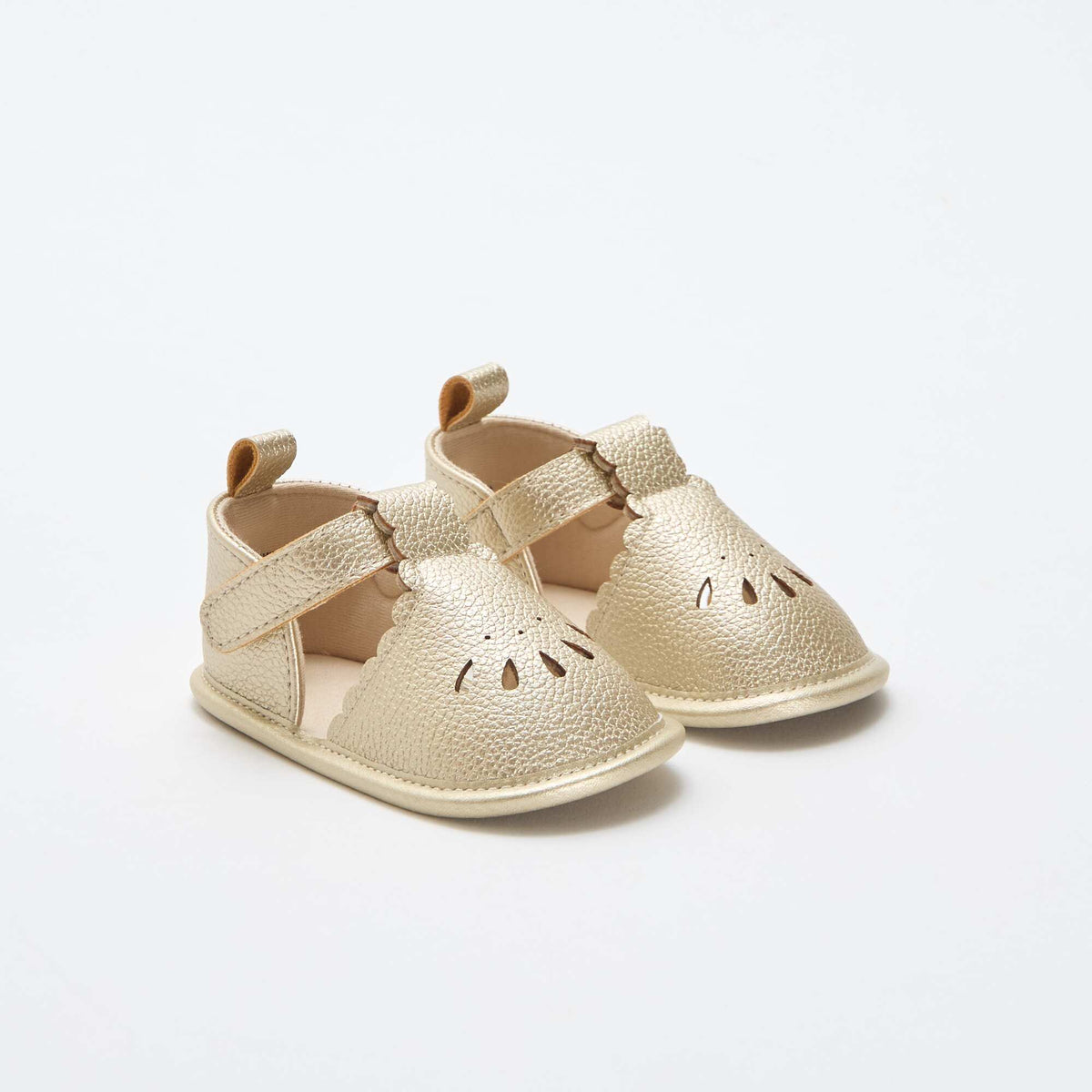 Sandalias de ceremonia doradas AMARILLO