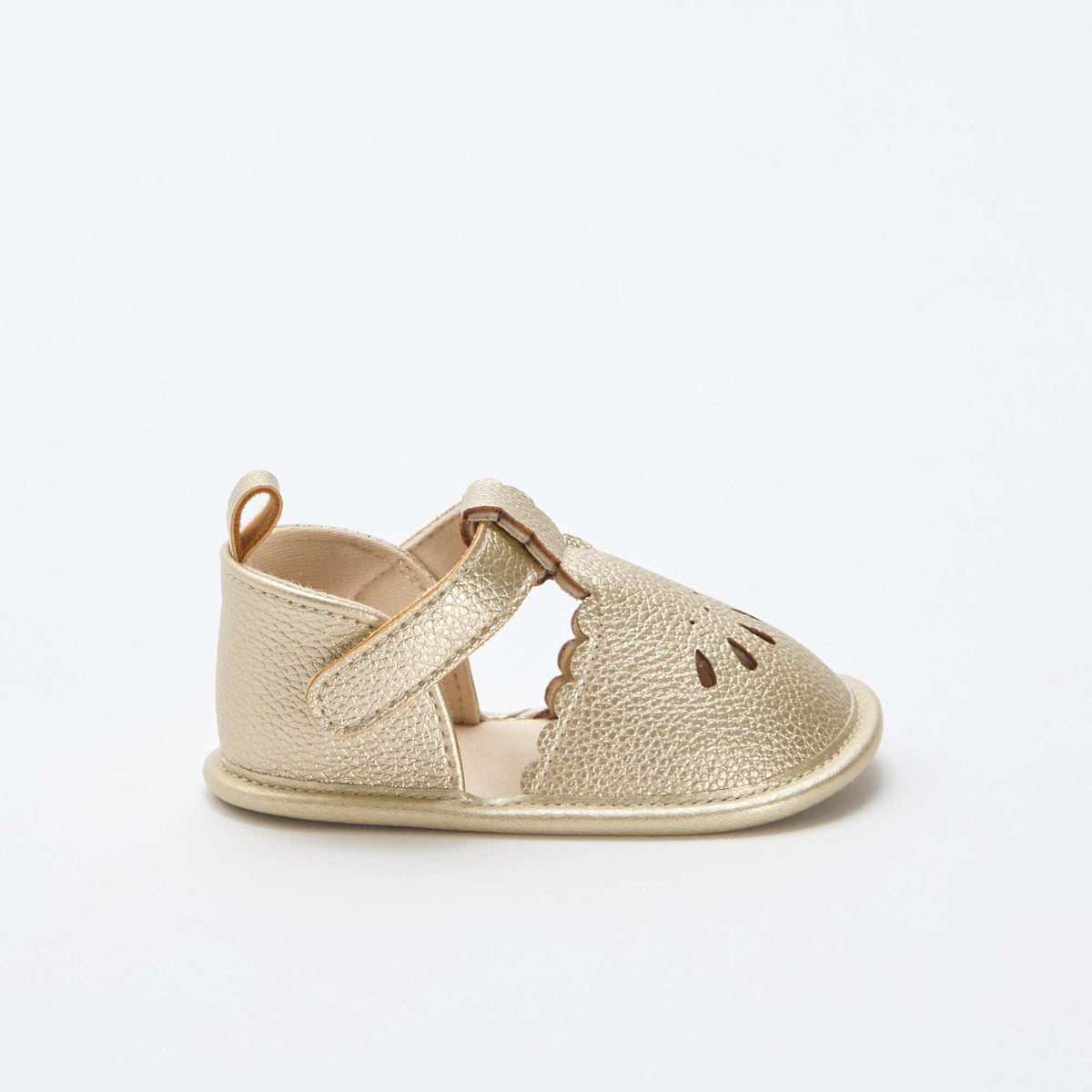 Sandalias de ceremonia doradas AMARILLO