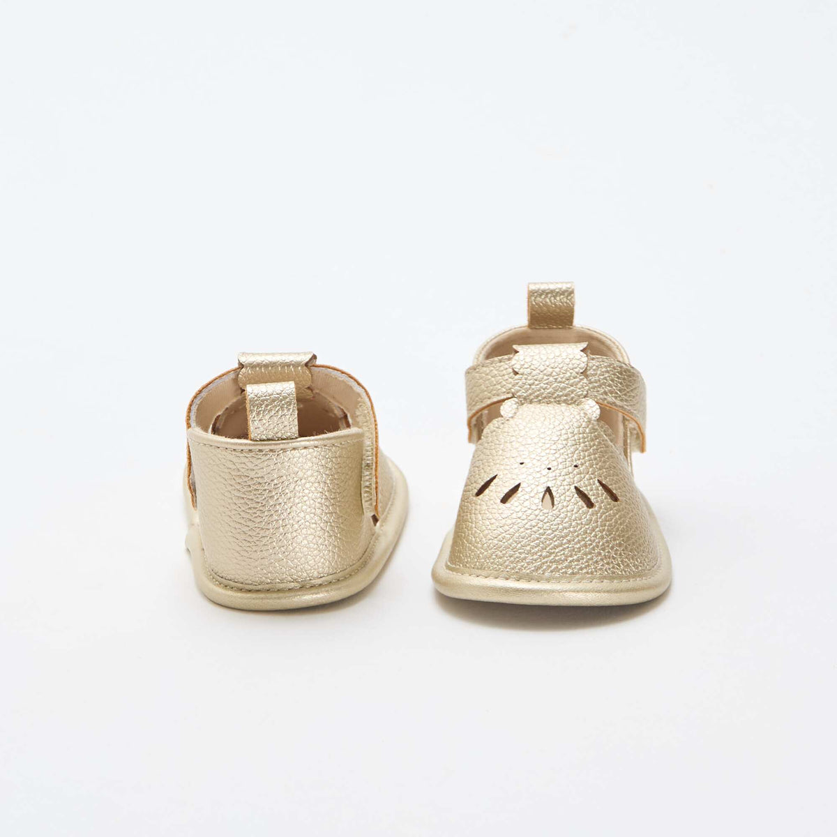 Sandalias de ceremonia doradas AMARILLO