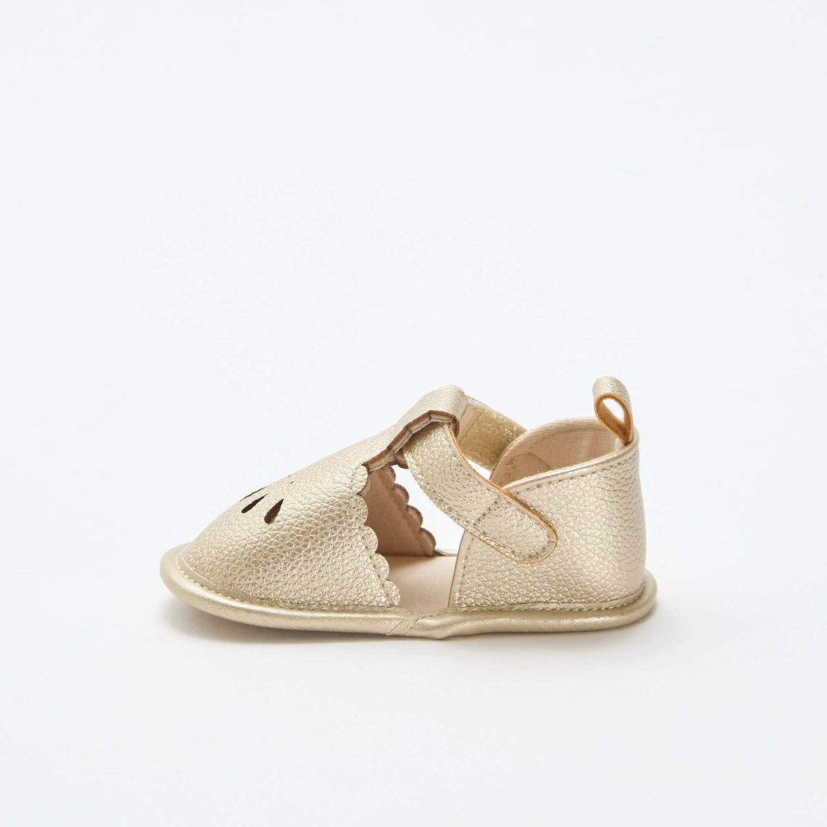 Sandalias de ceremonia doradas AMARILLO