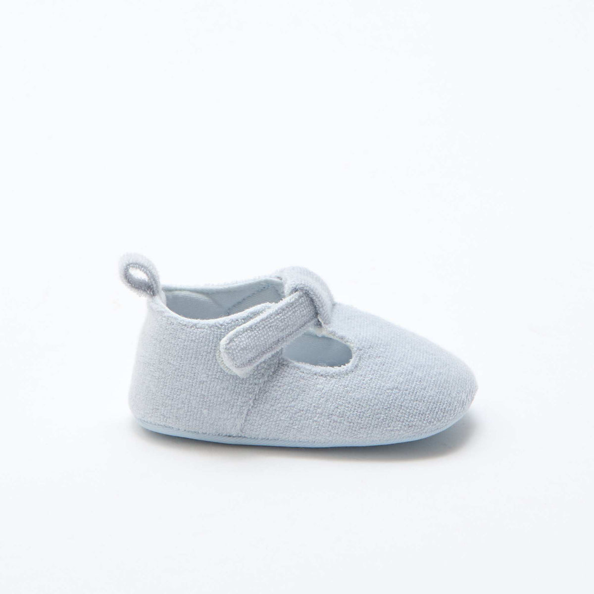 Zapatillas tipo bailarinas de rizo AZUL