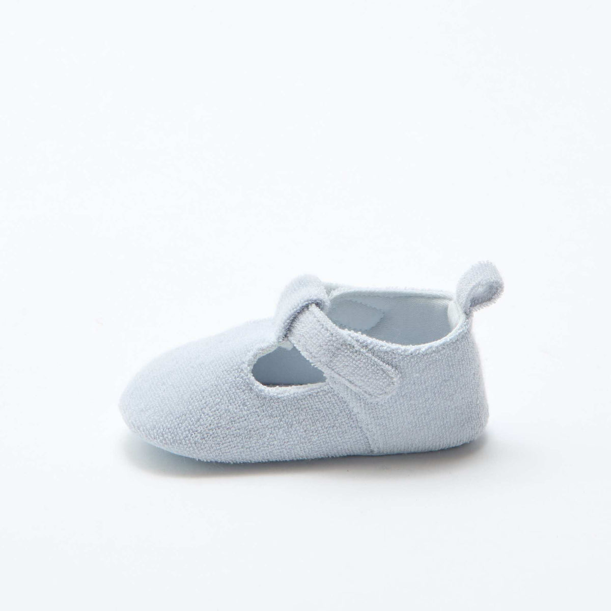 Zapatillas tipo bailarinas de rizo AZUL