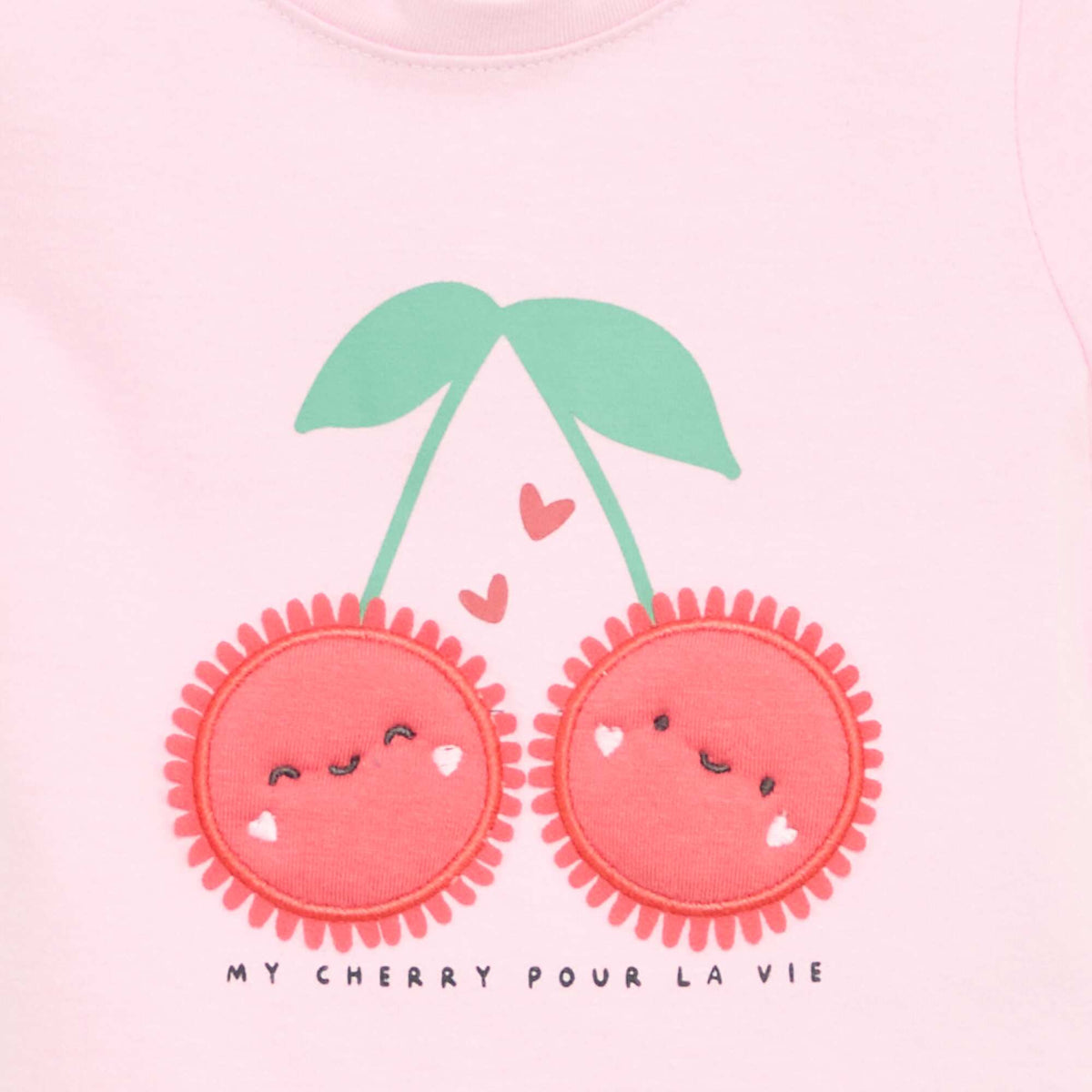 Camiseta de manga corta con estampado ROSA